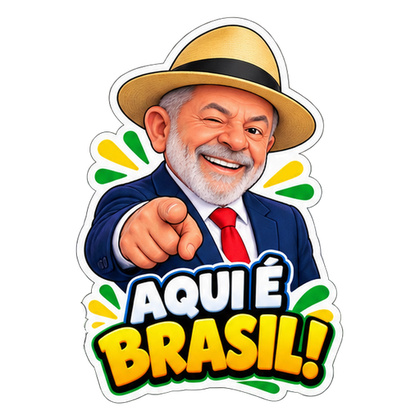 Figurinha: Aqui é Brasil!