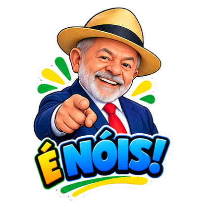 Figurinha: É nóis!